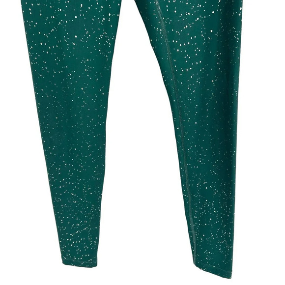 Beyond Yoga Alloy Sparkle High Waisted 7/8 Leggings Green Size Small - Picture 3 of 9